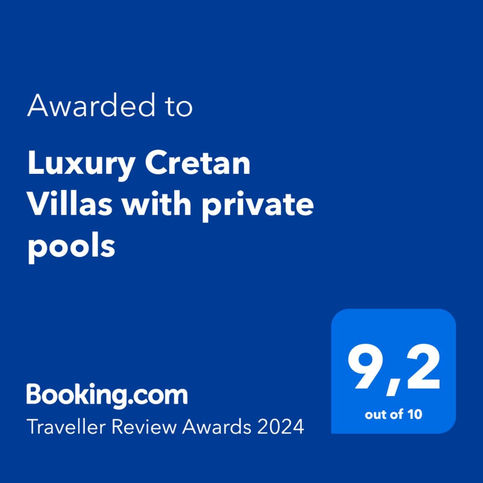 Luxury Cretan Villas With Private Pools Gálosz Kültér fotó