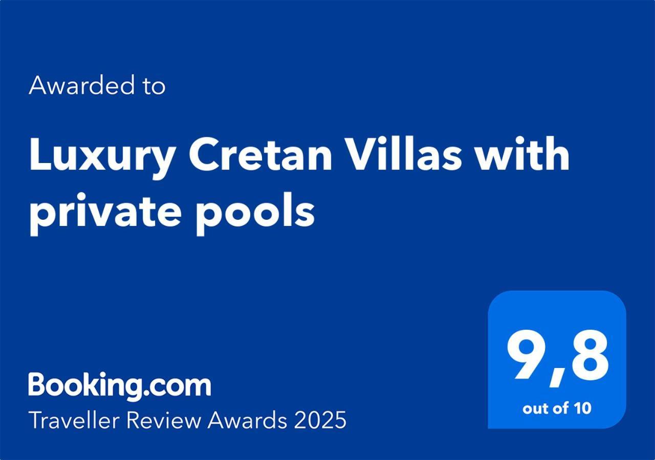 Luxury Cretan Villas With Private Pools Gálosz Kültér fotó